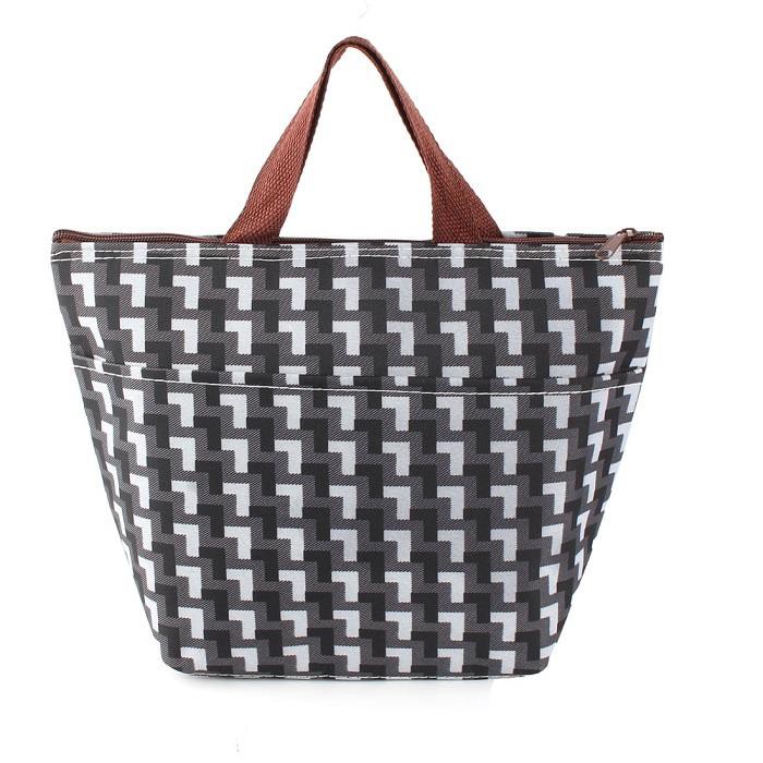 Zipper Aluminum Foil Insulated Cooler Bag