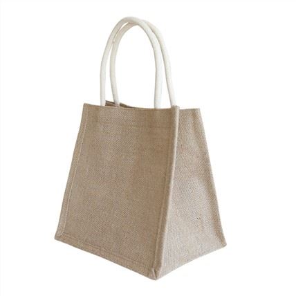 Le sac cabas en jute fin