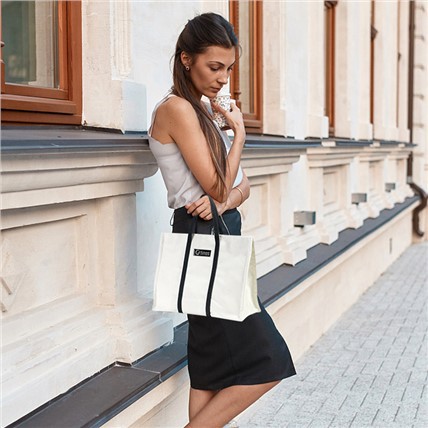 Sac fourre-tout en toile super capacité